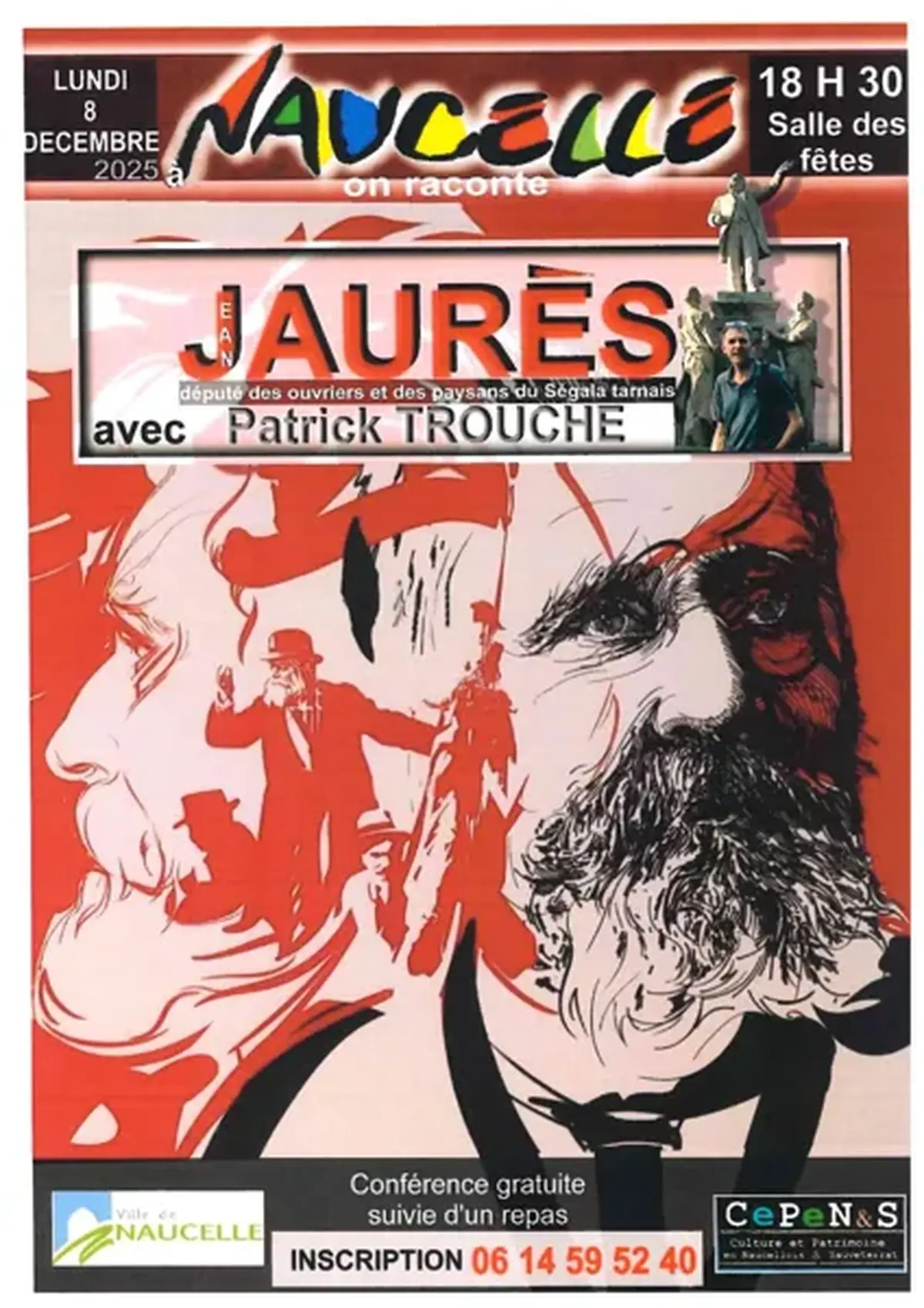 Conférence Jean Jaurès avec Patrick Trouche