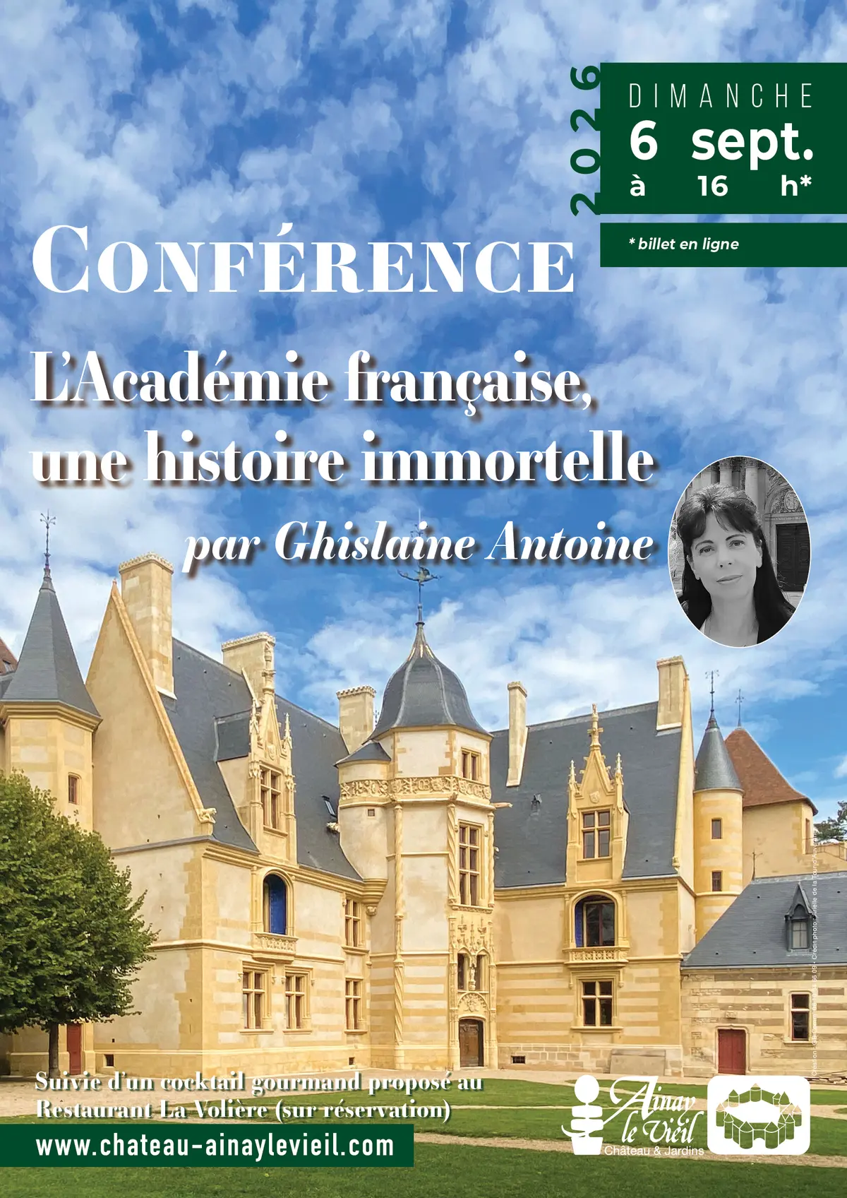 Conférence : L’Académie française, une histoire immortelle