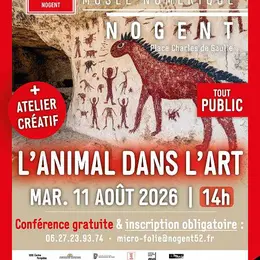 Conférence : l'animal dans l'art