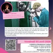 Conférence L'astronomie au féminin - Femmes Astronomes par Yaël Nazé