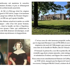 Conférence L'Epée, la Balance et la Pourpre : Lancelot, abbé de Vertheuil