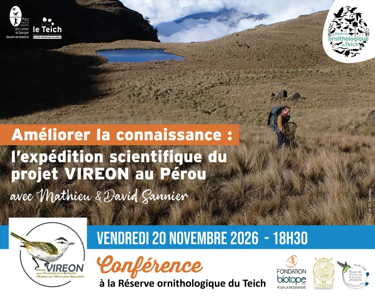 Conférence : l’expédition scientifique du projet VIREON au Pérou