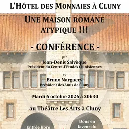 Conférence : L’Hôtel des Monnaies à Cluny - Une maison romane atypique !