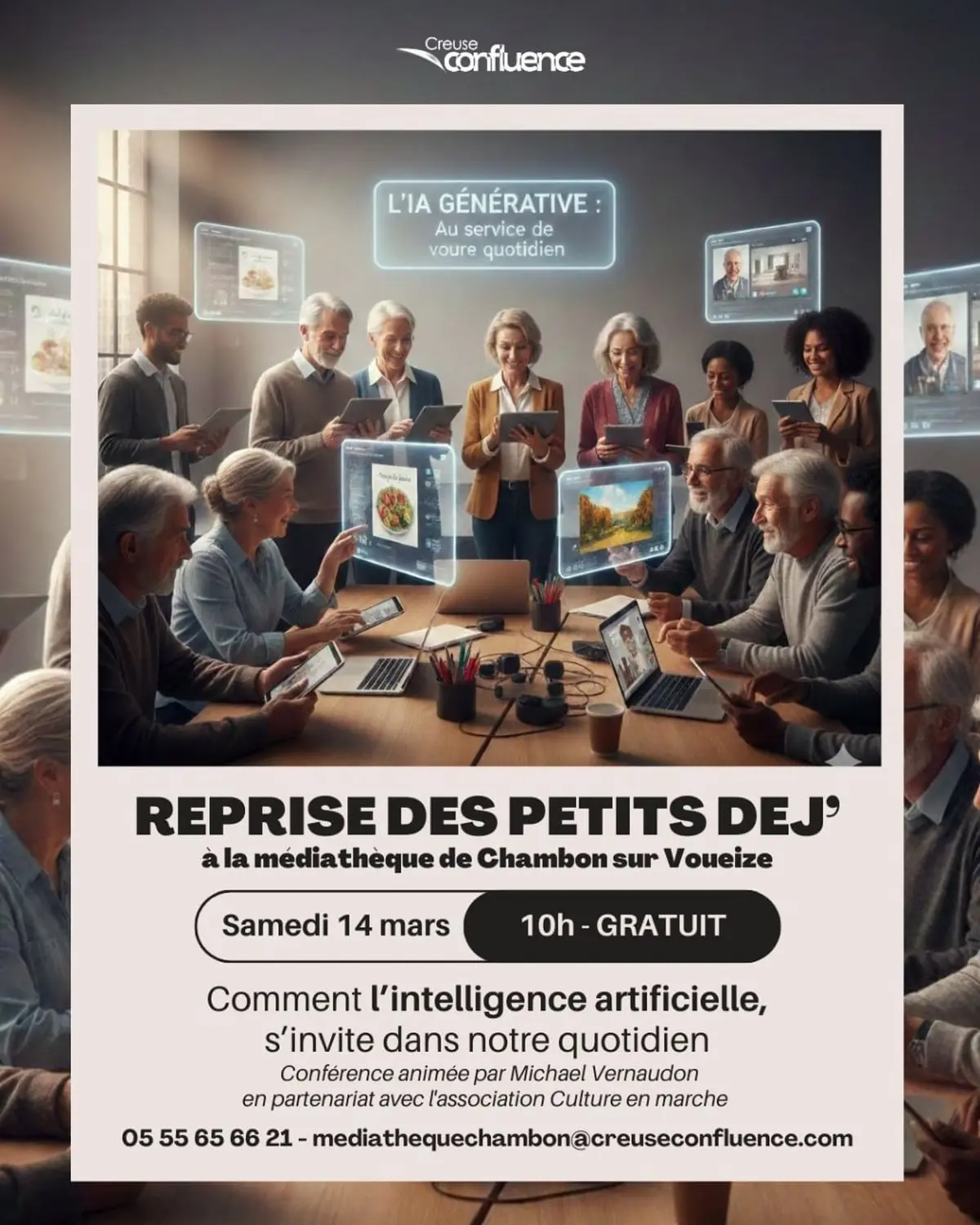 Conférence : l'IA générative