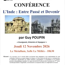 Conférence : L'Inde entre Passé et Devenir