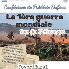 Conférence : La 1ère guerre mondiale vue de l'étranger