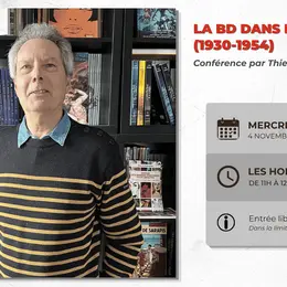 Conférence La BD dans la tourmente (1930-1954) par Thierry Priem