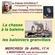 Conférence La chasse à la baleine et les baleiniers granvillais