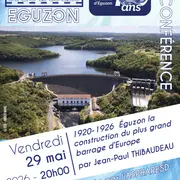 Conférence La construction du barrage d'Éguzon