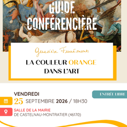 Conférence La couleur orange dans l'art