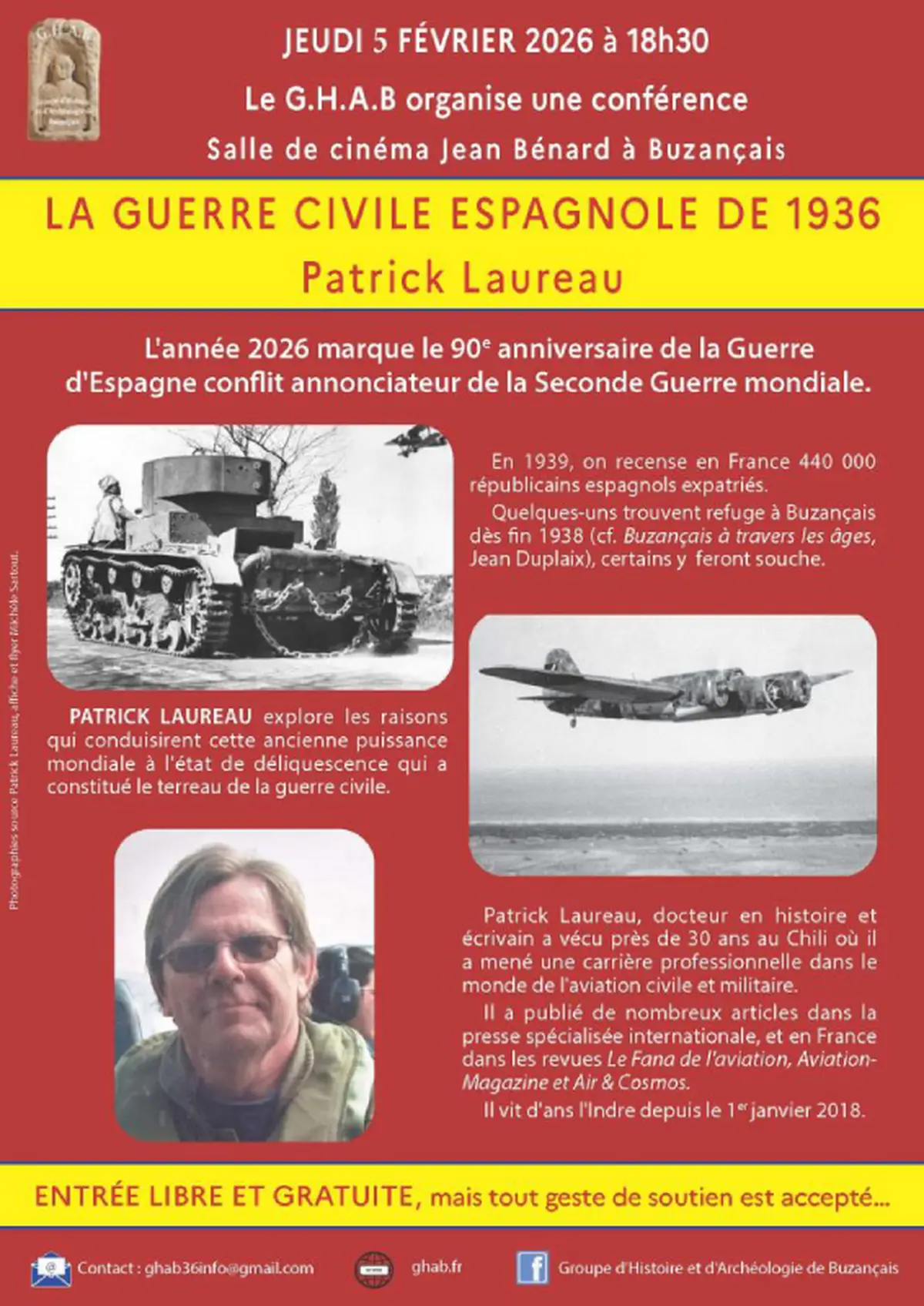 Conférence : La guerre civile espagnole