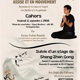 Conférence : La méditation assise et en mouvement