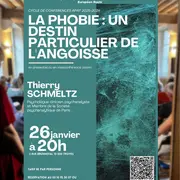 Conférence « La phobie : un destin particulier de l’angoisse »