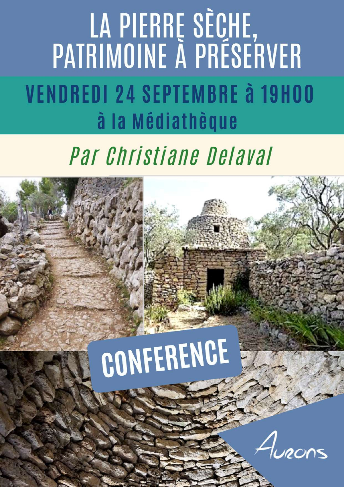 Conférence : La pierre sèche, patrimoine à préserver