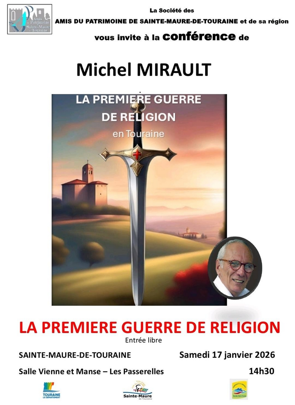 Conférence : La première guerre de religion en Touraine