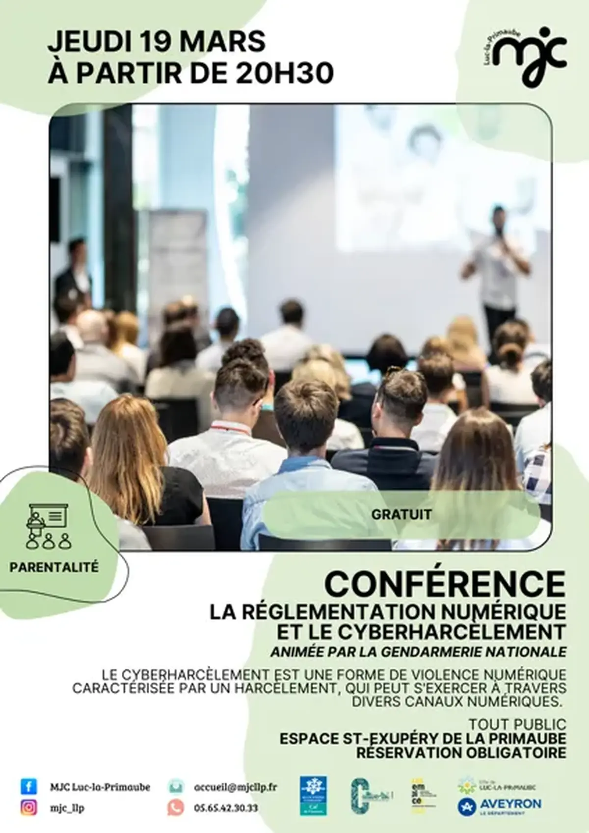 CONFÉRENCE : La règlementation numérique et le cyberharcèlement