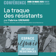 Conférence : la Traque des Résistants