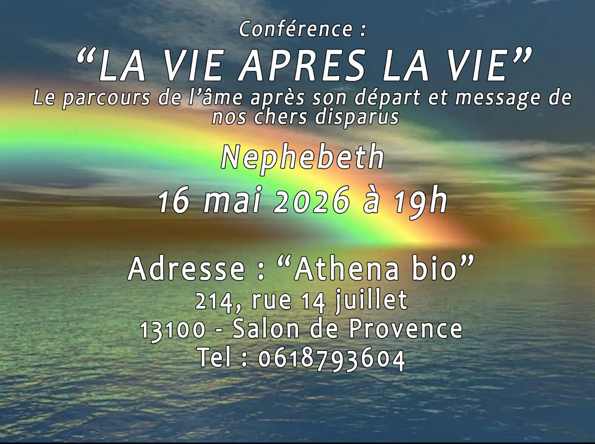 Conférence: La vie après la vie