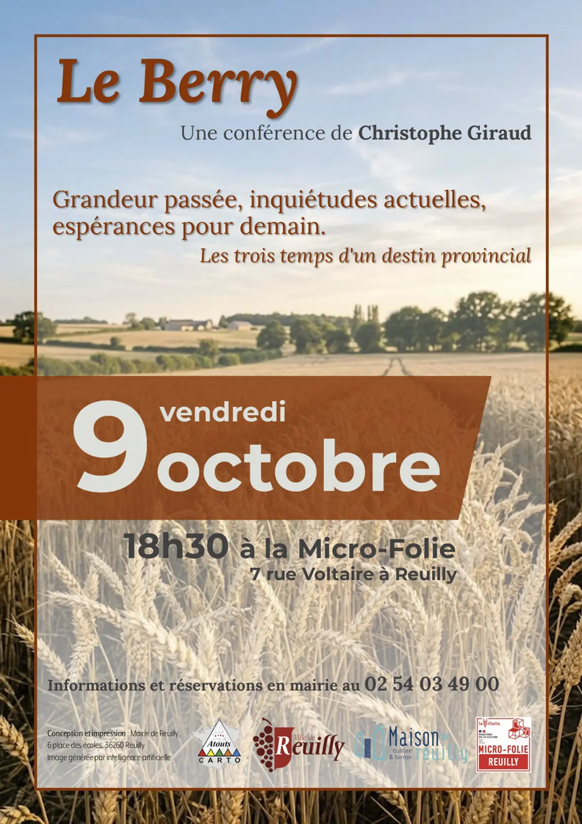 Conférence « Le Berry