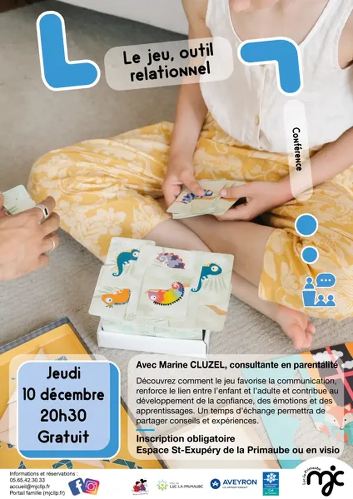 Conférence : le jeu, outil relationnel