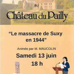 Conférence - Le massacre de Suxy en 1944