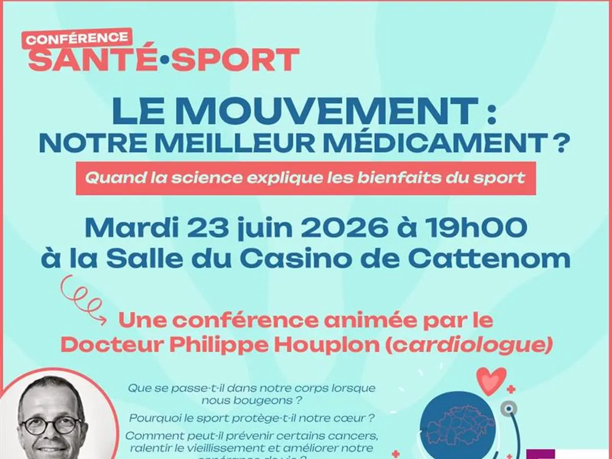 Conférence : Le mouvement, notre meilleur médicament ?