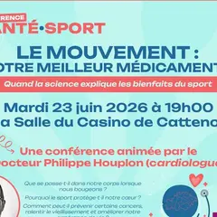 Conférence : Le mouvement, notre meilleur médicament ?