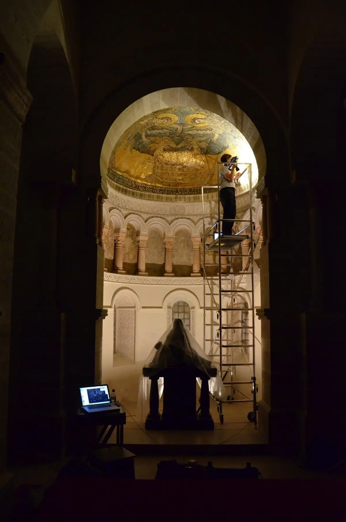 Conférence Le quotidien des Carolingiens : une enquête autour des mosaïques de Germigny-des-Prés et des domaines ruraux Orléanais