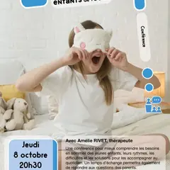 Conférence : le sommeil des enfants