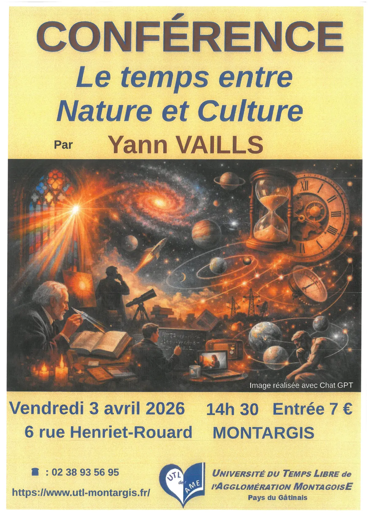 Conférence : le temps entre Nature et Culture