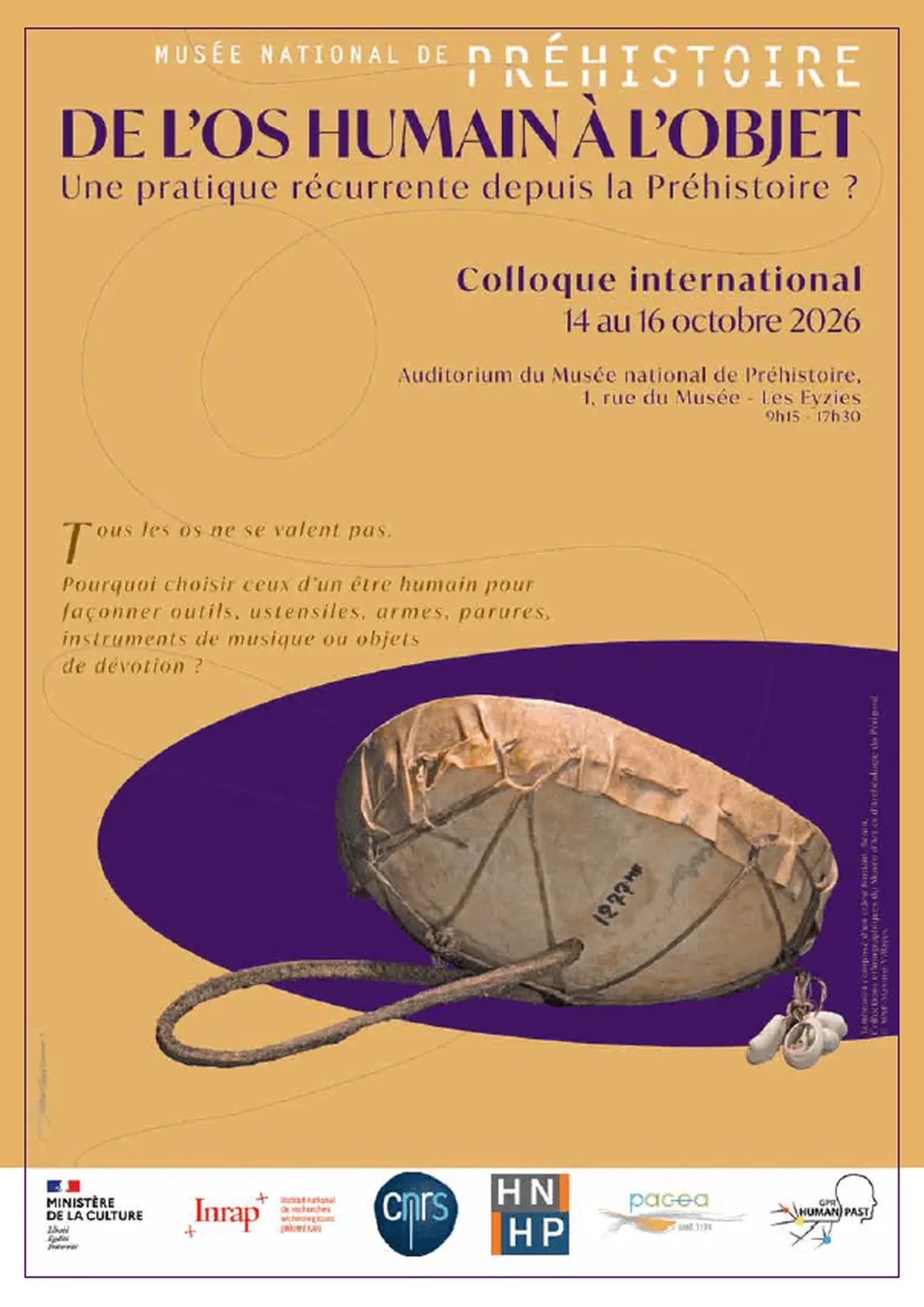 Conférence - Le Zemi de coton de Turin : un artefact taïno unique