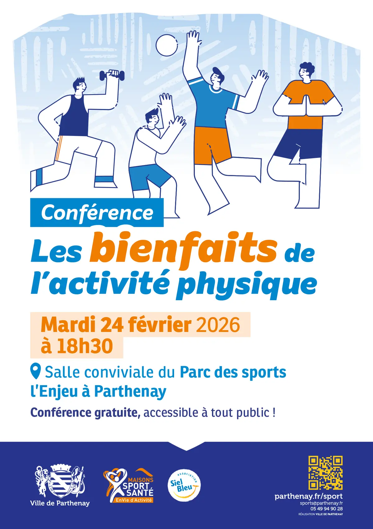 Conférence les bienfaits de l'activité physique