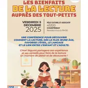 Conférence - Les bienfaits de la lecture auprès des tout-petits