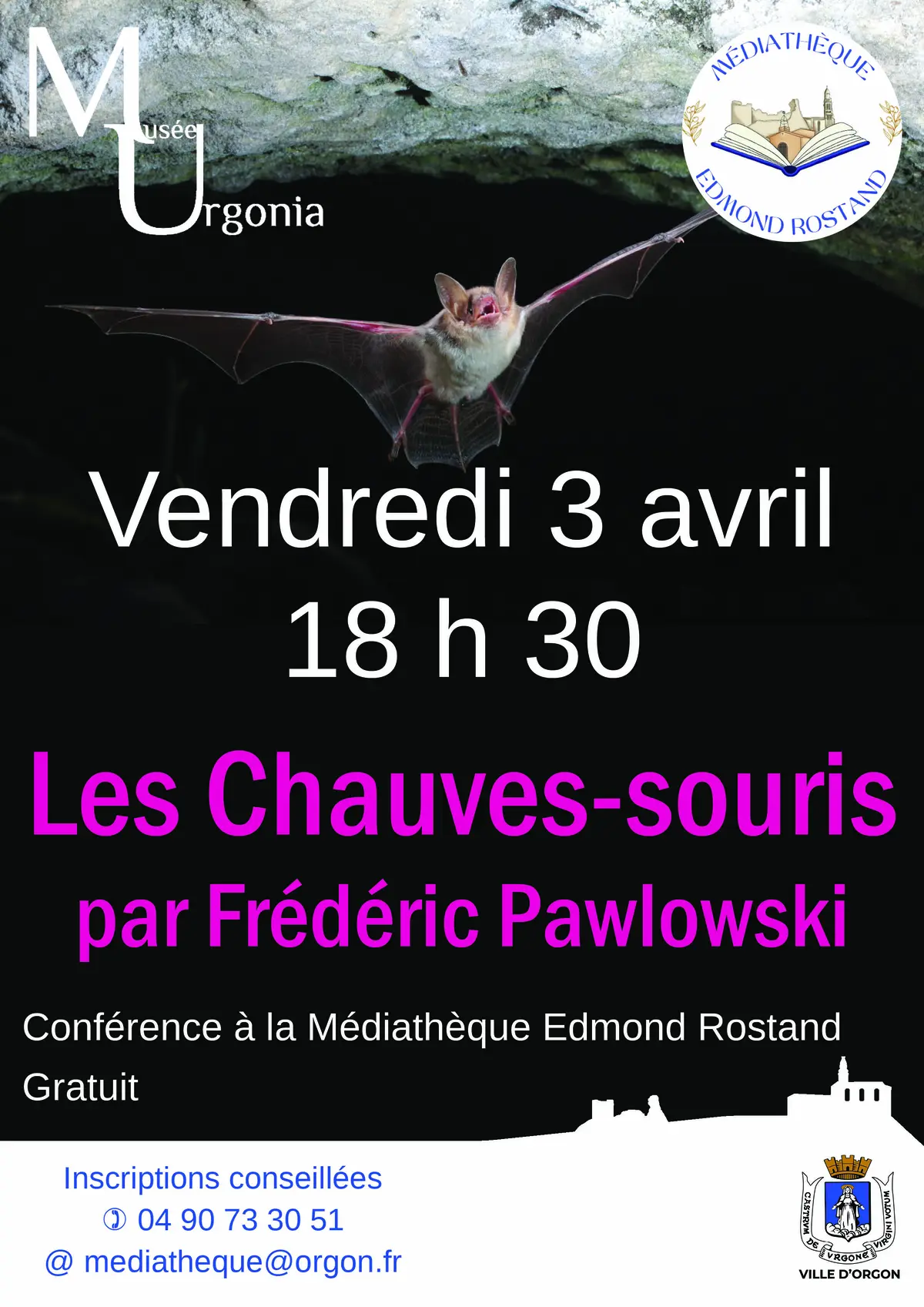 Conférence Les chauves-souris