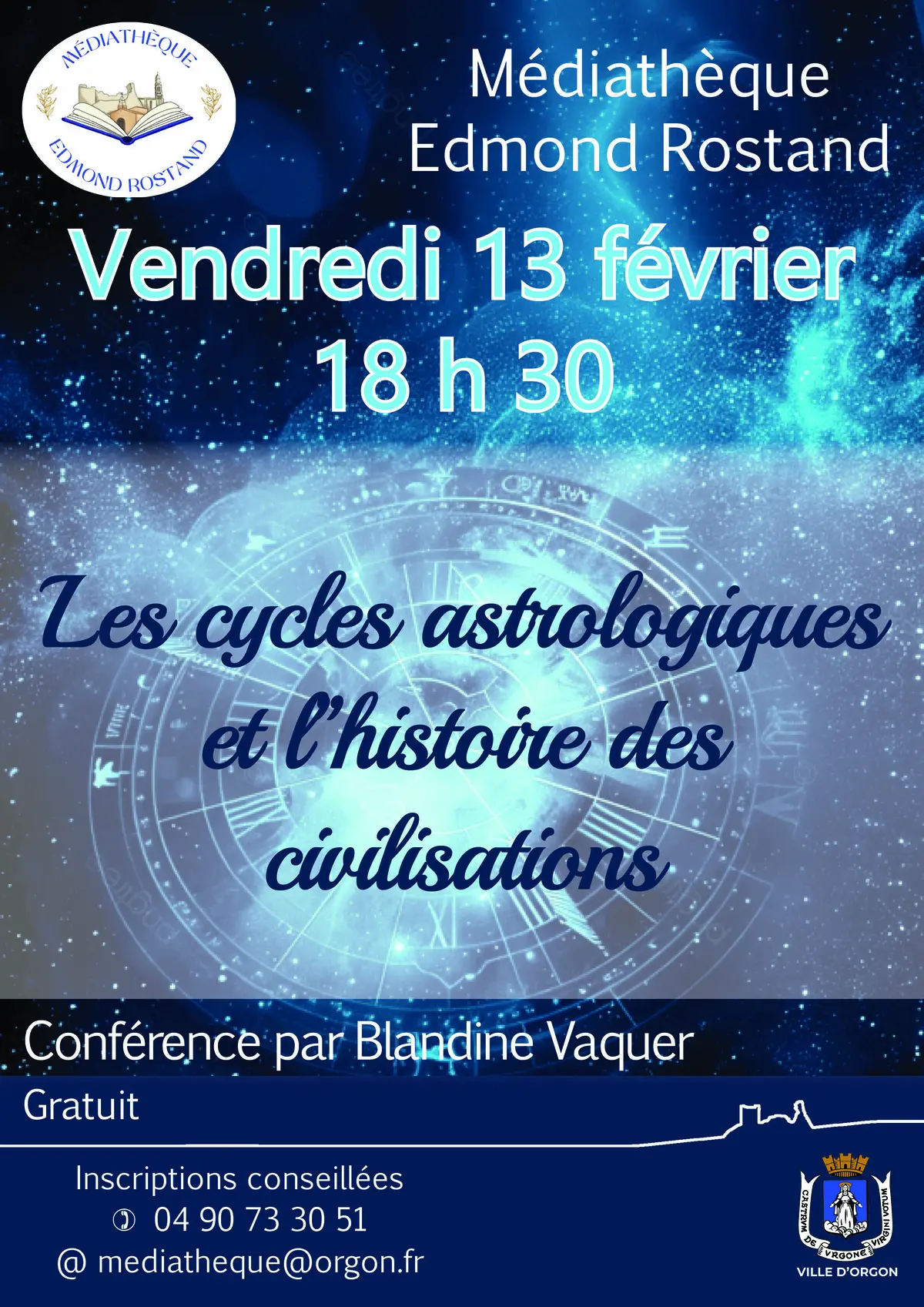 Conférence Les cycles astrologiques et l’histoire des civilisations