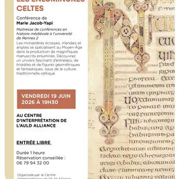 Conférence : les enluminures celtes
