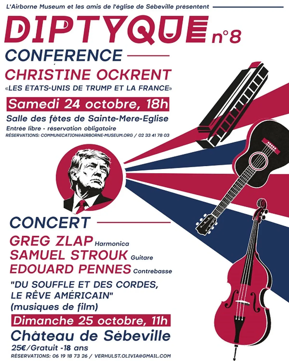 Conférence Les Etats-Unis de Trump et la France proposée par Christine Ockrent