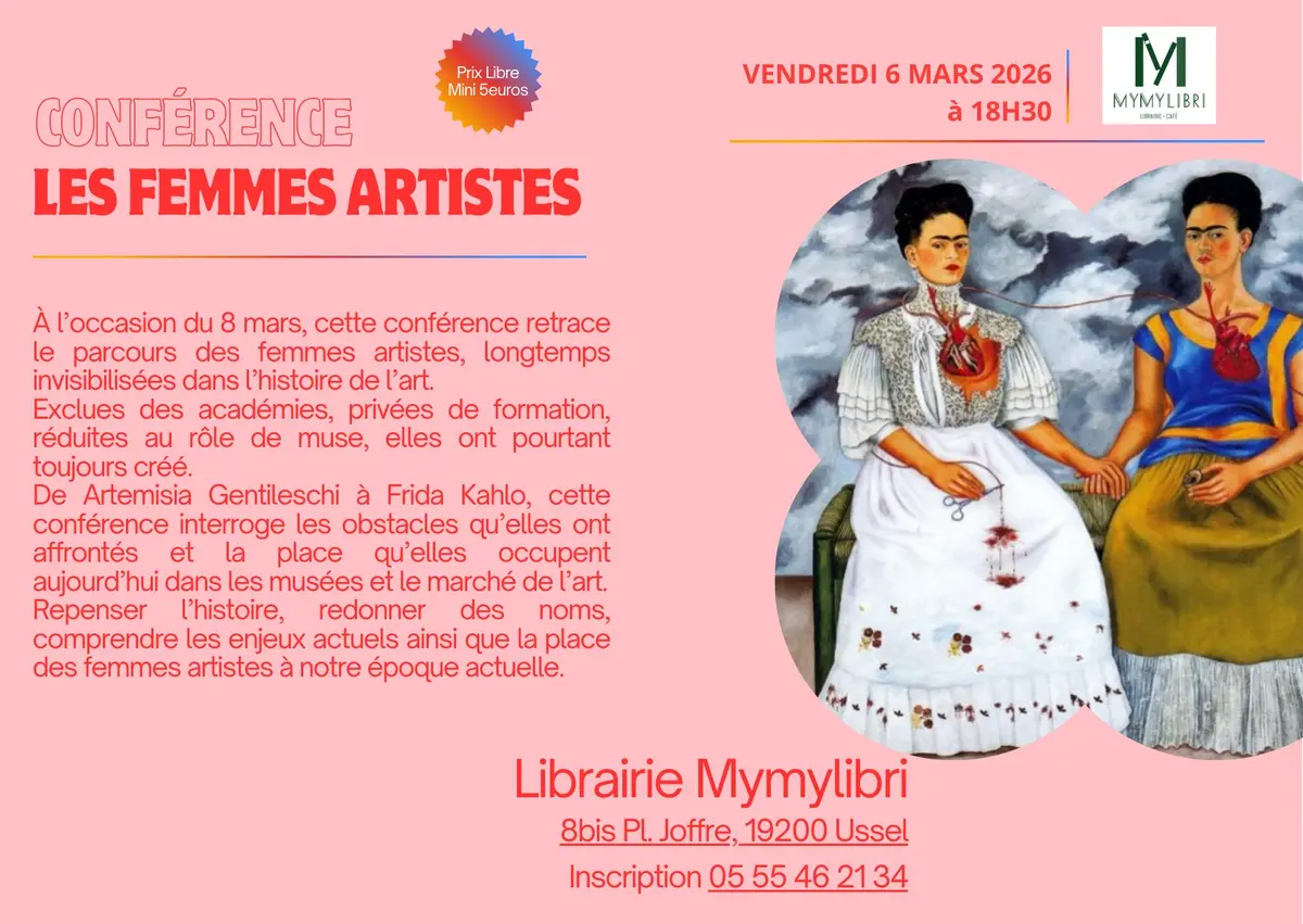 Conférence Les femmes artistes