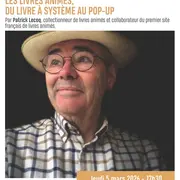 Conférence Les livres animés, du livre à systèmes… au pop-up