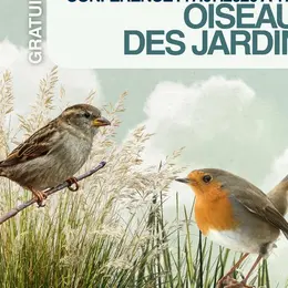 Conférence - Les oiseaux des jardins