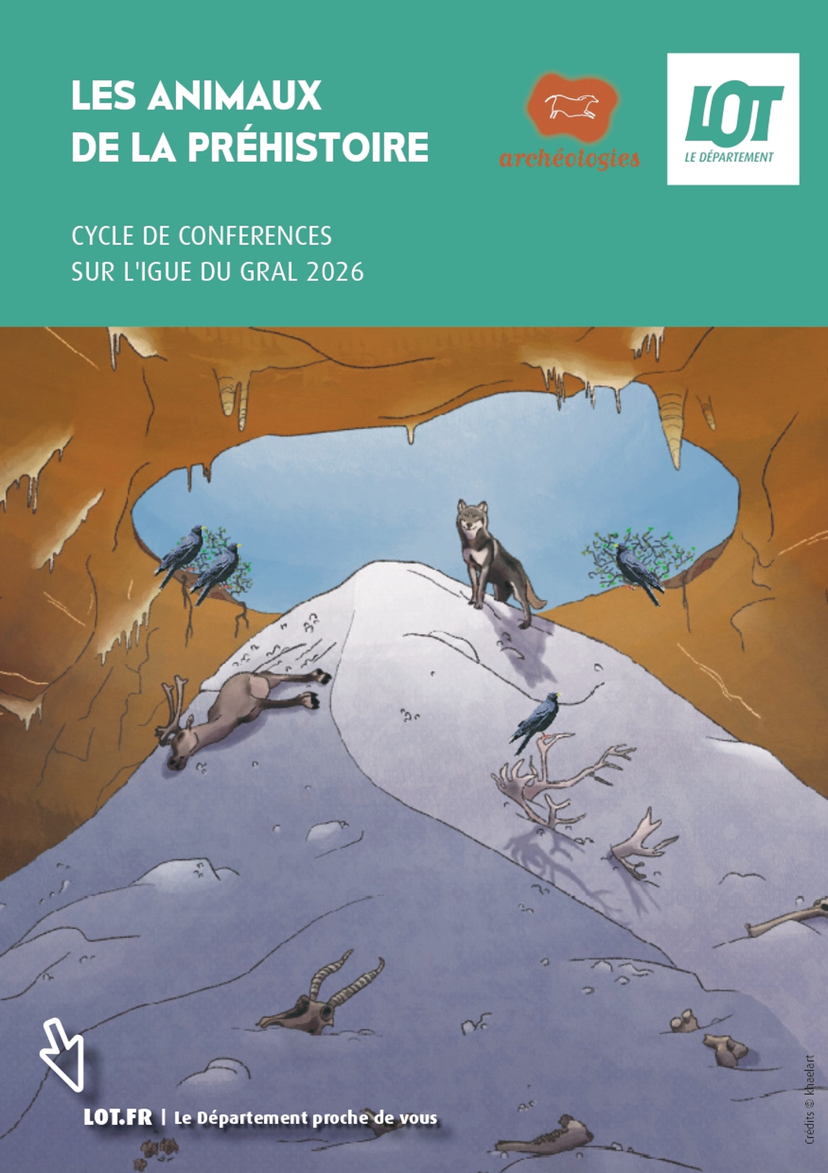 Conférence: Les petites bêtes à poils de l'Igue du Gral, habitants inattendus Quercy ?