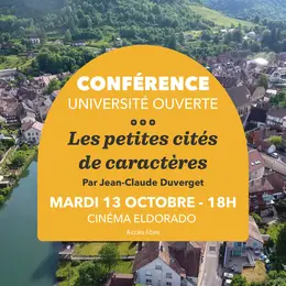 Conférence - Les petites cités de caractère