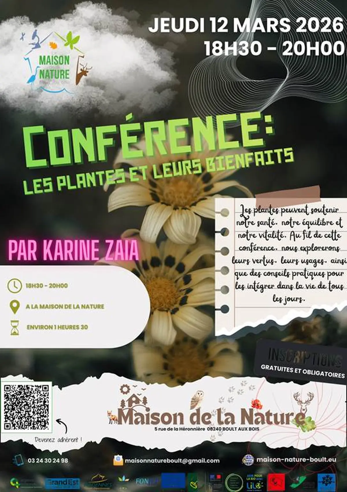 Conférence Les plantes et leurs bienfaits