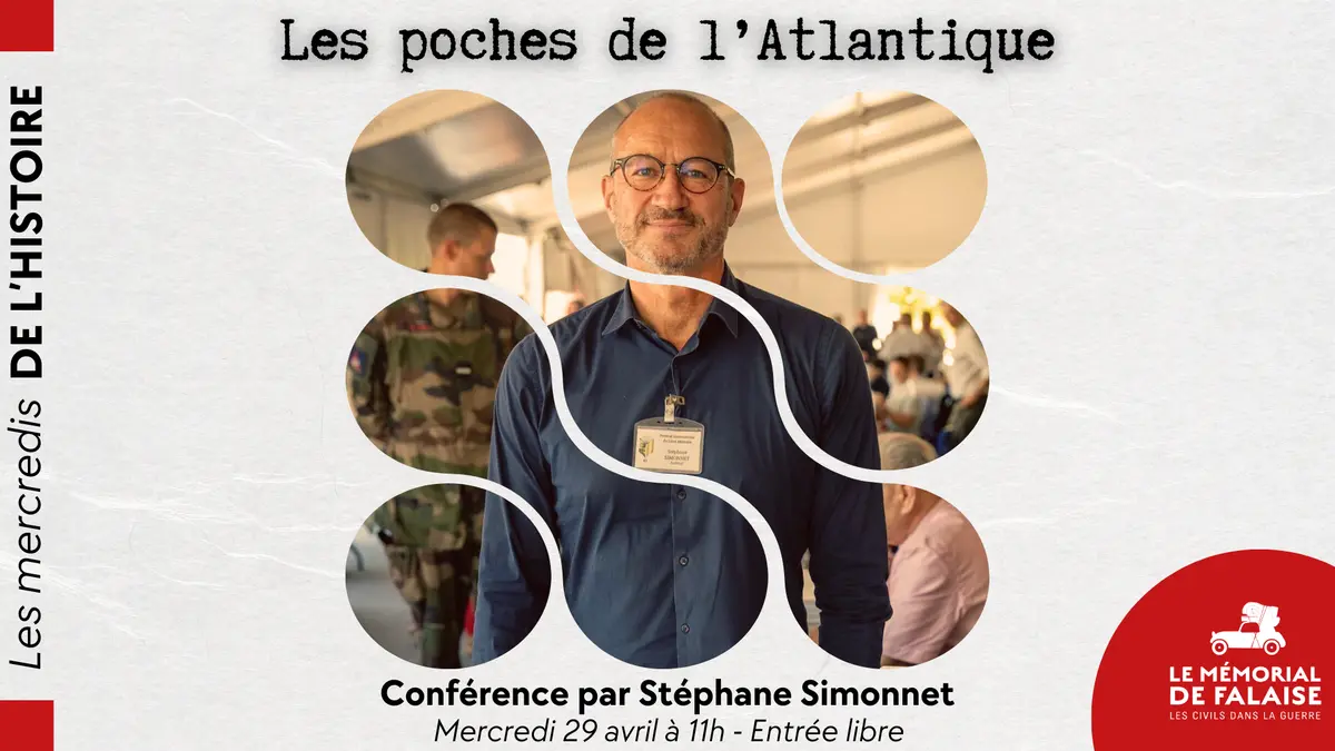 Conférence Les poches de l'Atlantique par Stéphane Simonnet
