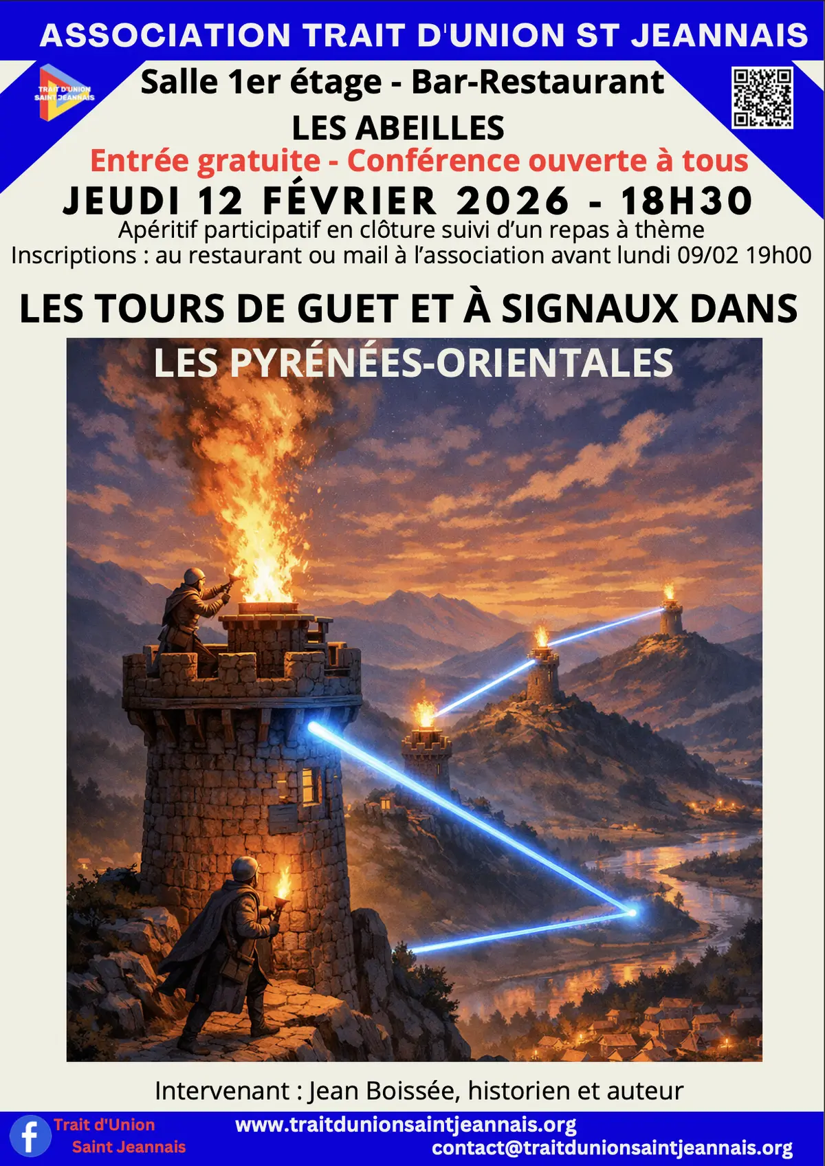 Conférence : Les Tours De Guet Et à Signaux Dans Les Pyrénées-Orientales