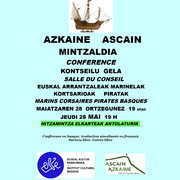 Conférence : marins corsaires, pirates basques