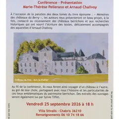 Conférence Mémoires des Châteaux du Berry