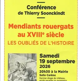 Conférence - Mendiants rouergats au XVIIIe siècle, les oubliés de l'histoire