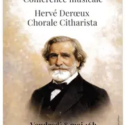 Conférence musicale Viva Verdi par Hervé Deroeux et la chorale Citharista