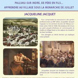 Conférence : Palluau-sur-Indre, de père en fils… apprendre au village sous la Monarchie de juillet